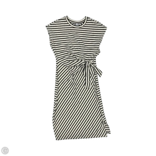 Dress Party Midi By Grace + Karma In Black & Cream, Size: S