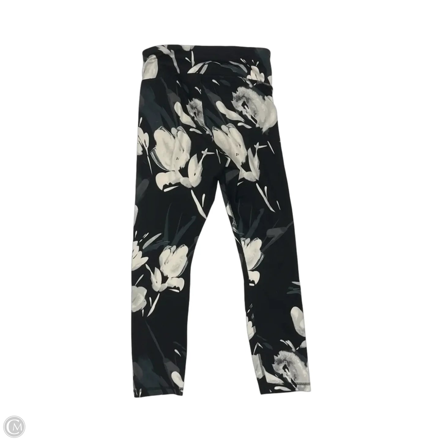 Athletic Leggings By All In Motion In Black & Cream, Size: S