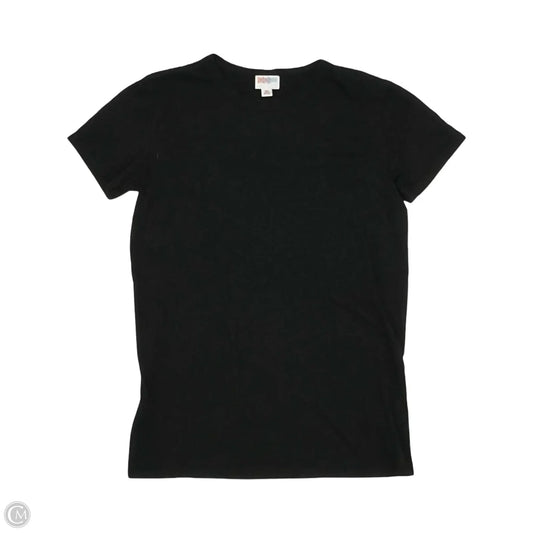 Top Short Sleeve Basic By Lularoe In Black, Size: Xs