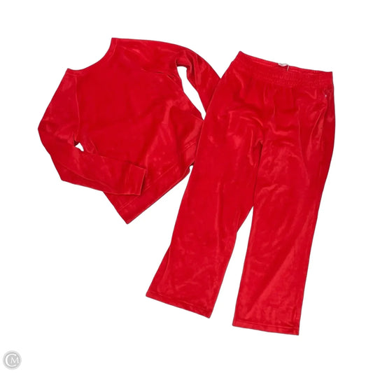 Lounge Set Pants By Jockey In Red, Size: M