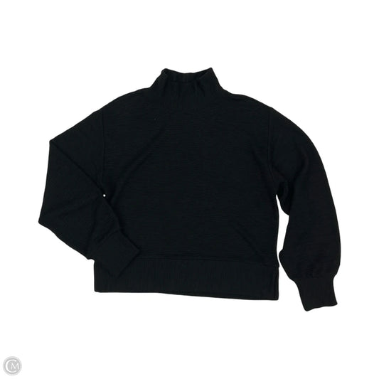 Athletic Top Long Sleeve Collar By Calia In Black, Size: S