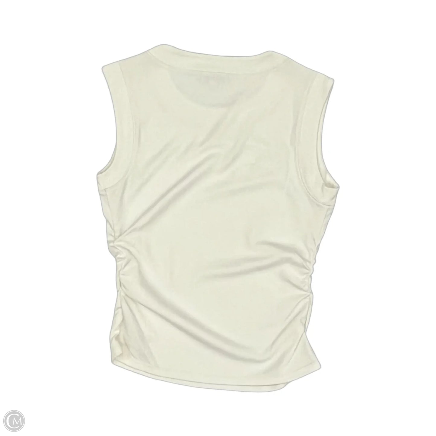 Top Sleeveless By Kut In Cream, Size: S