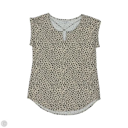 Blouse Sleeveless By Clothes Mentor In Animal Print, Size: L