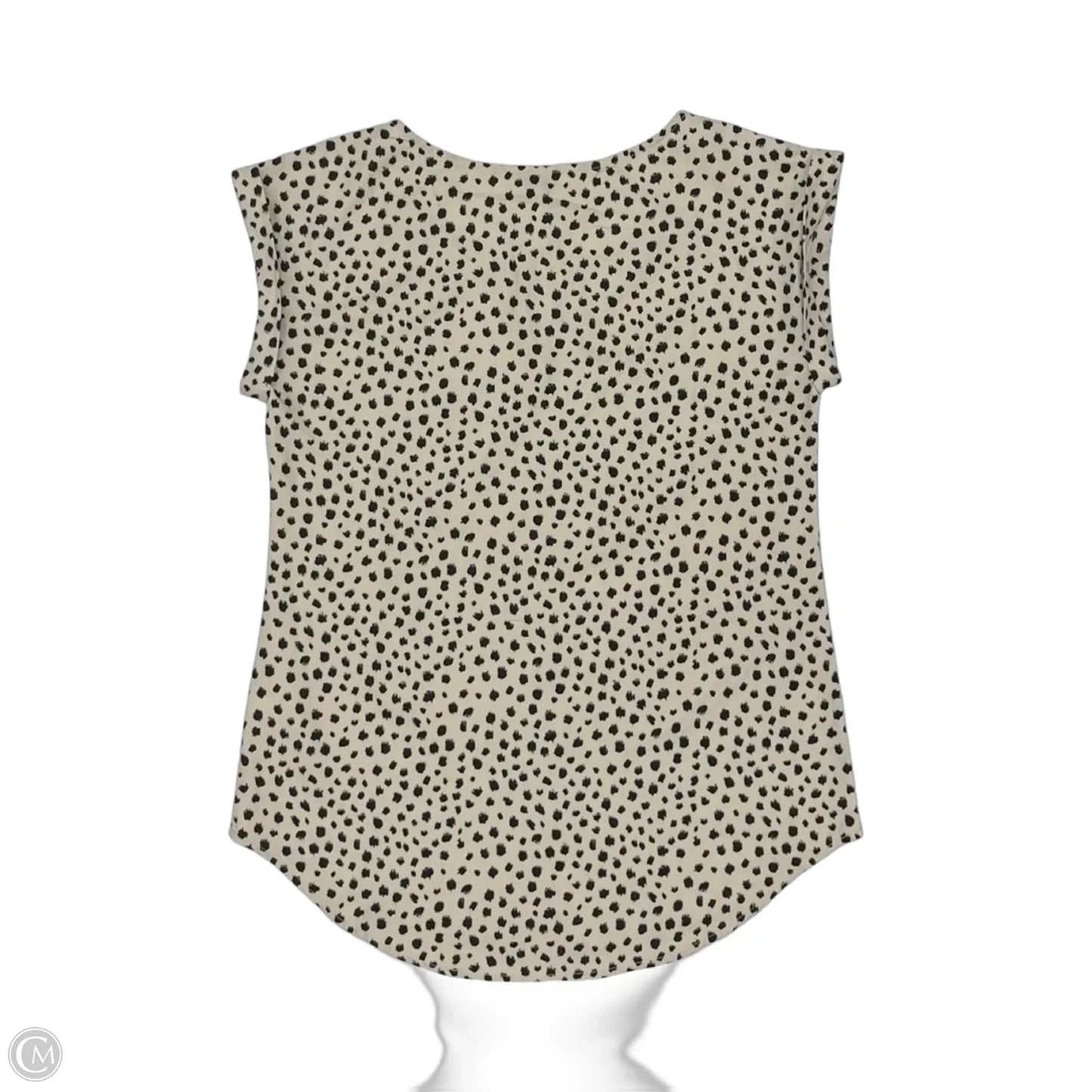 Blouse Sleeveless By Clothes Mentor In Animal Print, Size: L