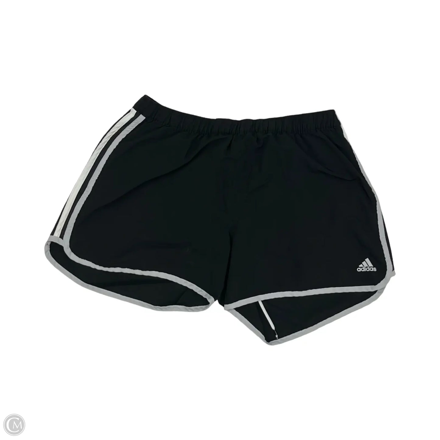 Athletic Shorts By Adidas In Black, Size: L