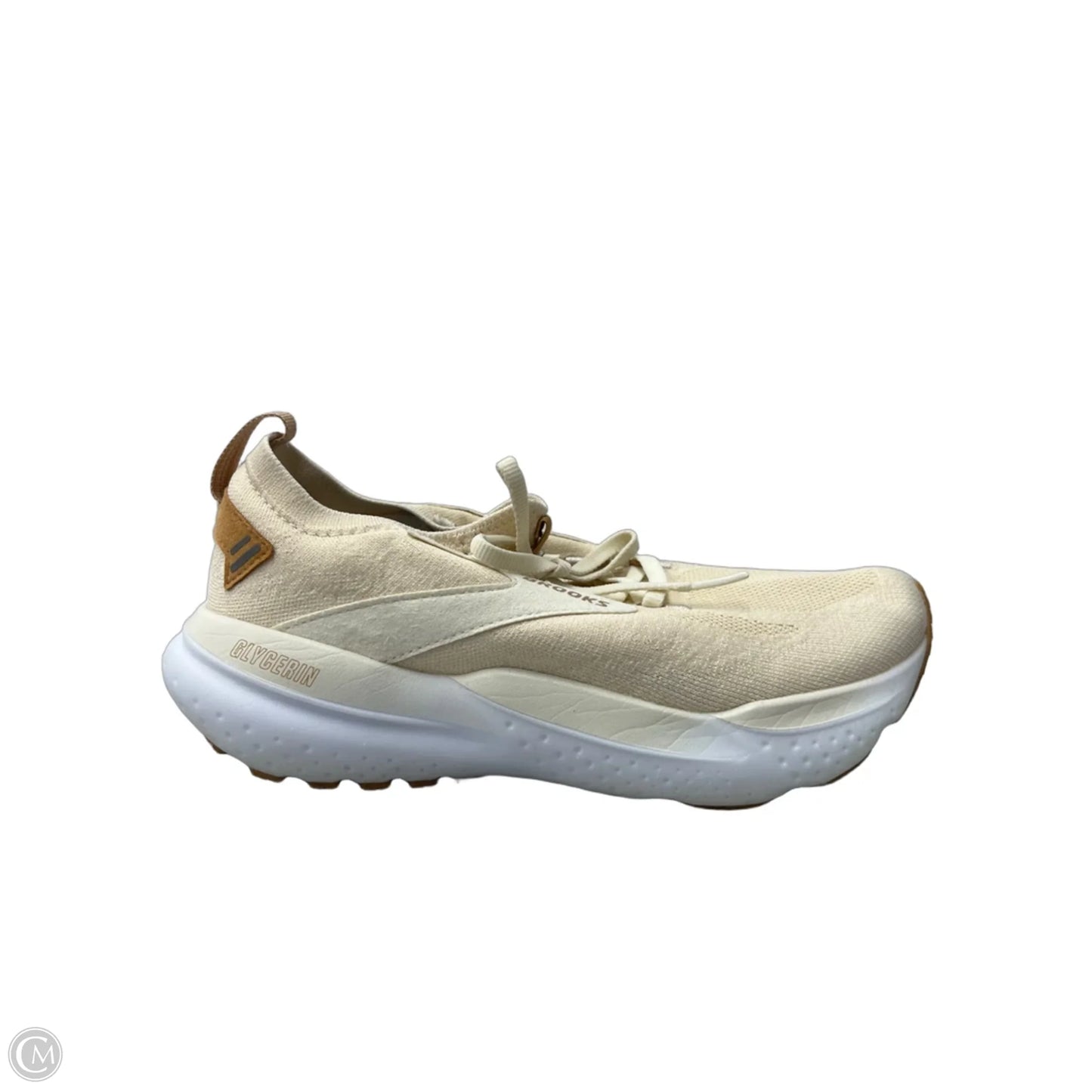 Shoes Athletic By Brooks In Tan, Size: 8