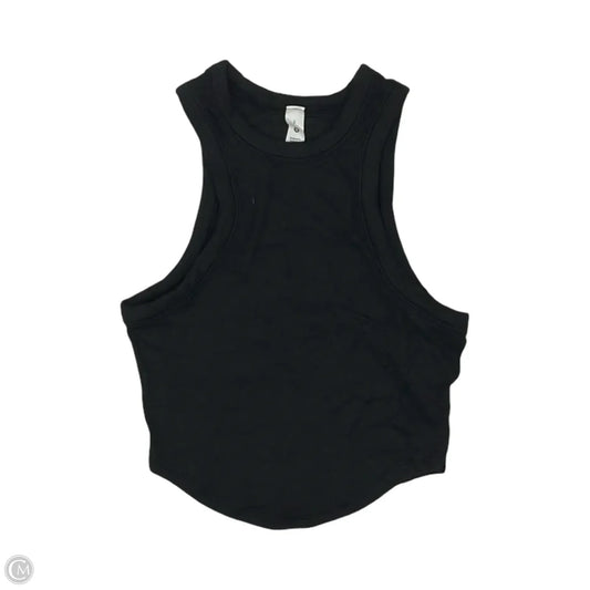 Athletic Tank Top By Lululemon In Black, Size: Xs