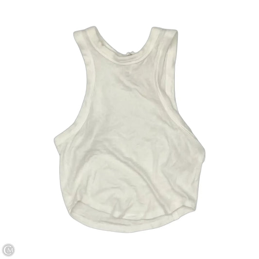 Athletic Tank Top By Lululemon In White, Size: Xs