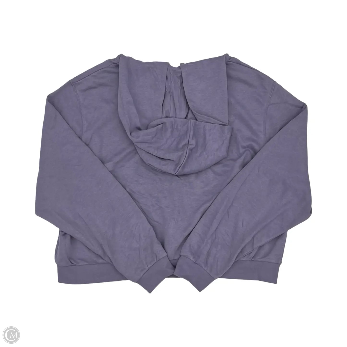 Athletic Sweatshirt Hoodie By Nike Apparel In Purple, Size: Xl