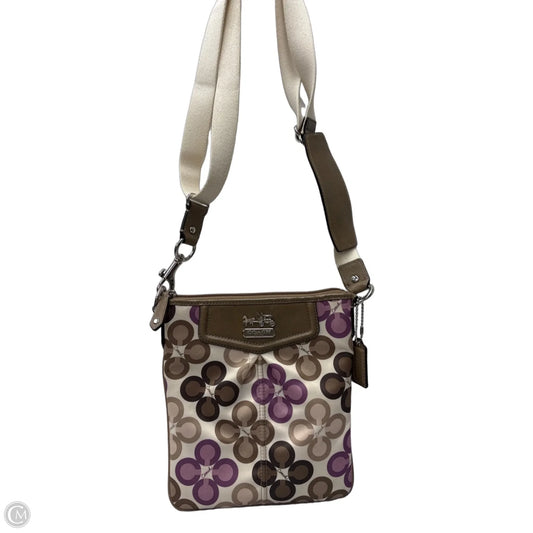 Crossbody Designer By Coach, Size: Small