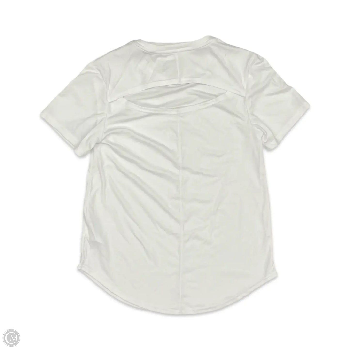 Athletic Top Short Sleeve By Dsg Outerwear In White, Size: Xs