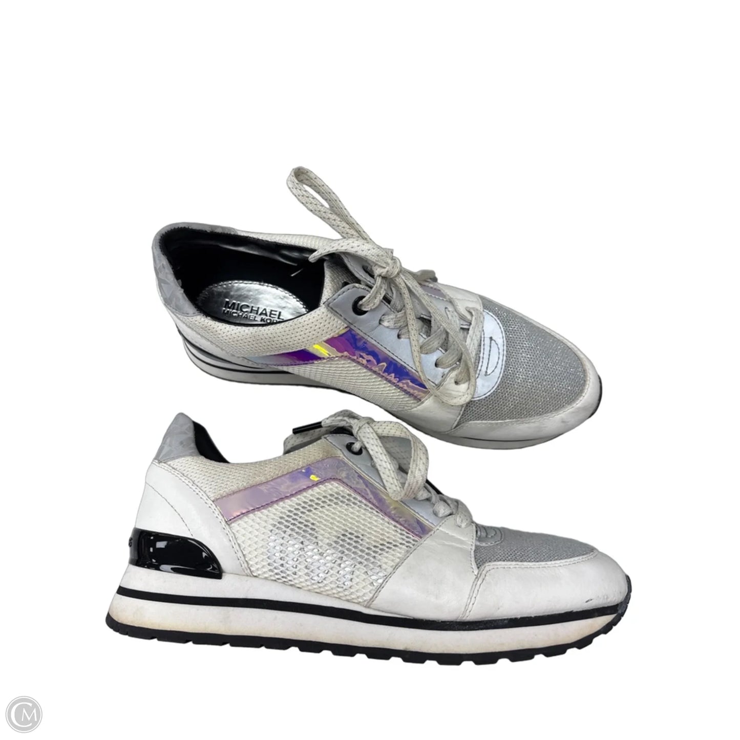 Shoes Designer By Michael Kors In White, Size: 7.5
