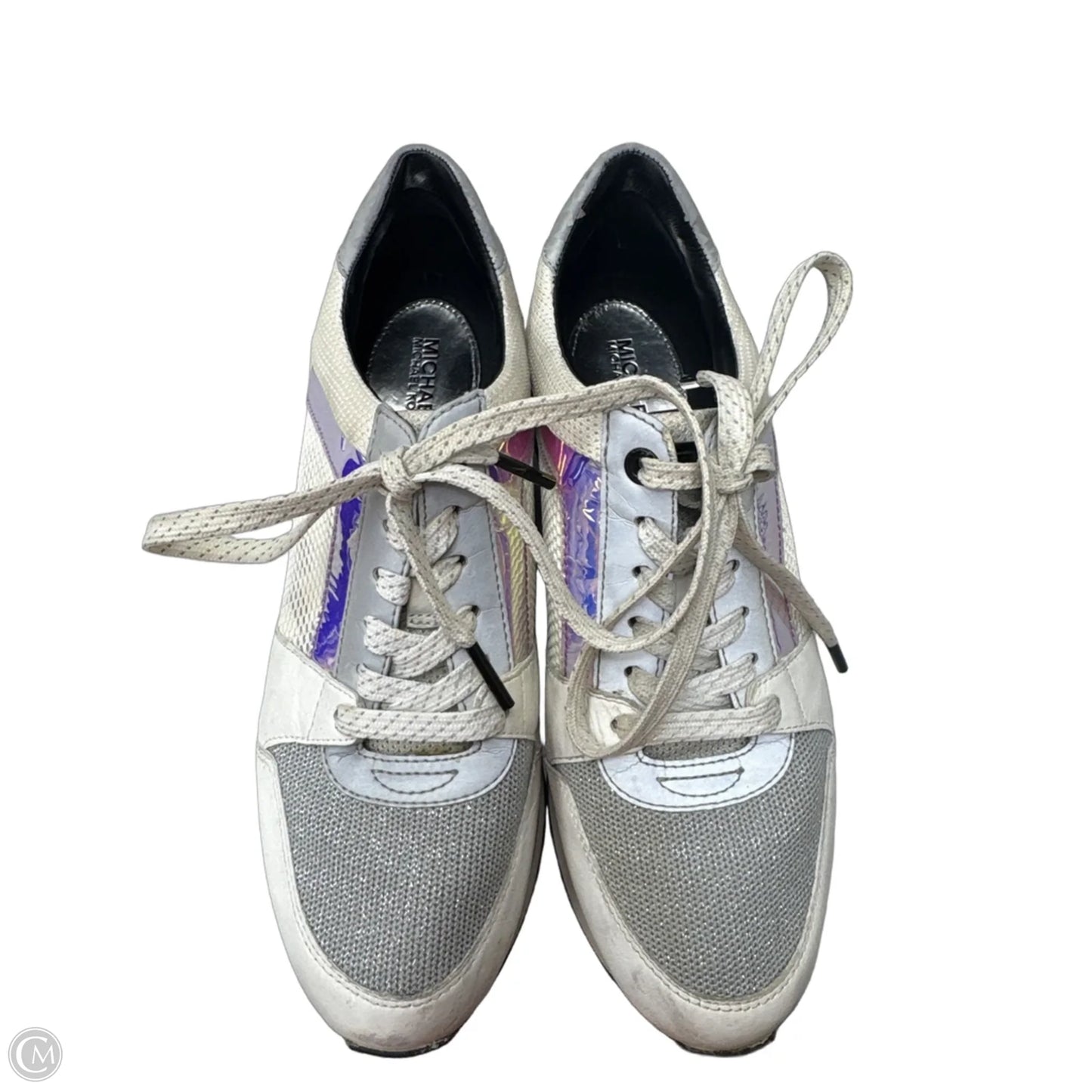 Shoes Designer By Michael Kors In White, Size: 7.5