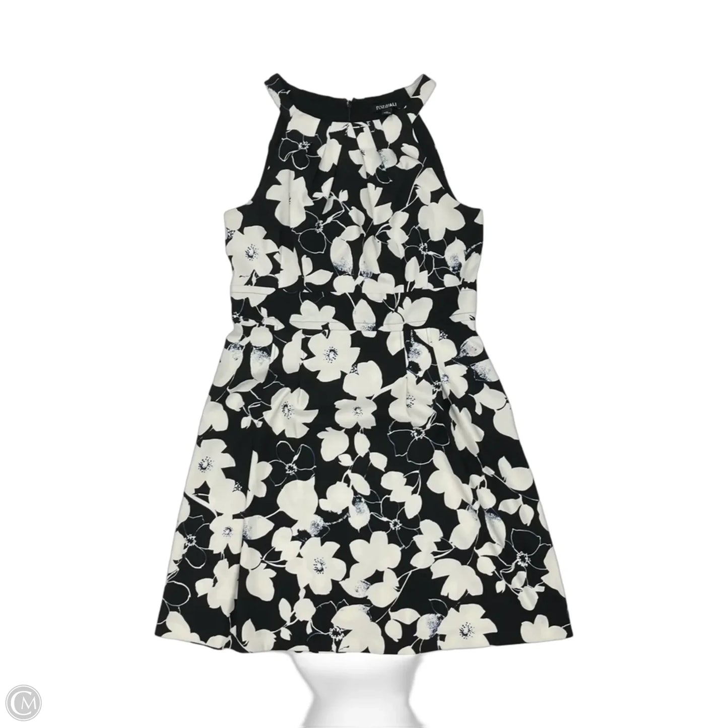 Dress Casual Short By Roz And Ali In Black & White, Size: 12