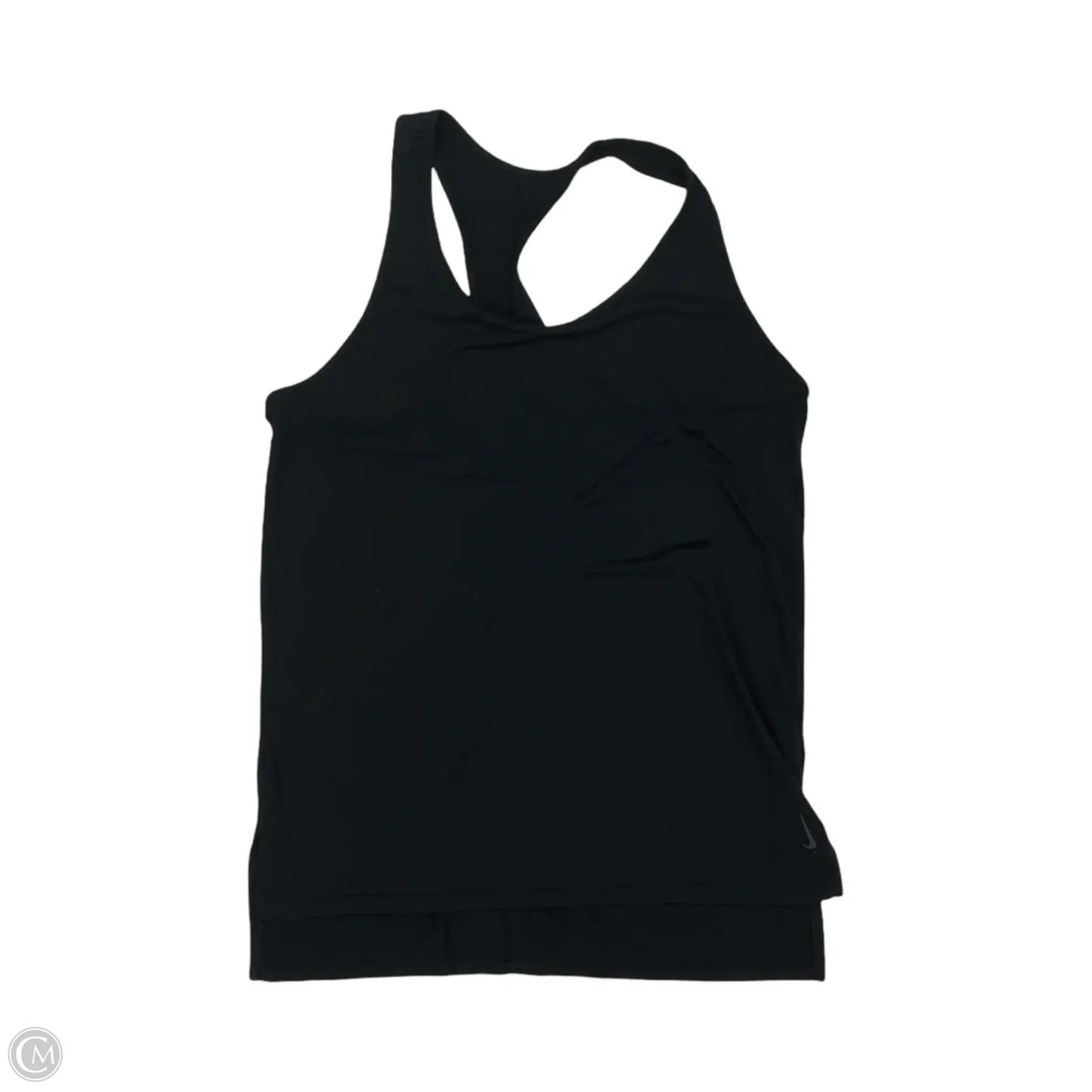 Athletic Tank Top By Nike Apparel In Black, Size: M