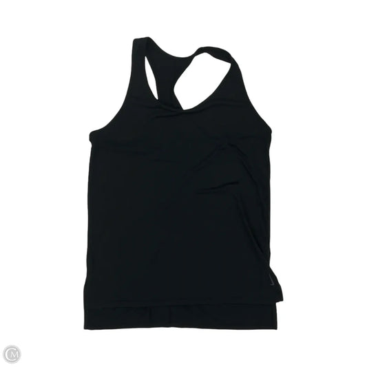 Athletic Tank Top By Nike Apparel In Black, Size: M