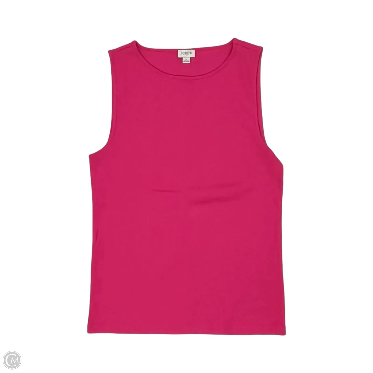 Top Sleeveless Basic By J. Crew In Pink, Size: L
