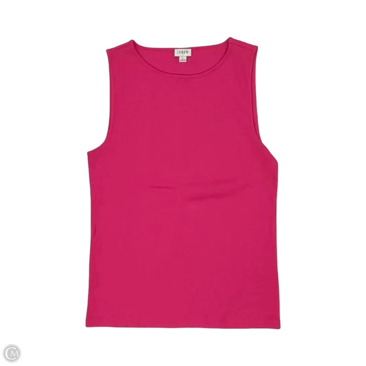 Top Sleeveless Basic By J. Crew In Pink, Size: L