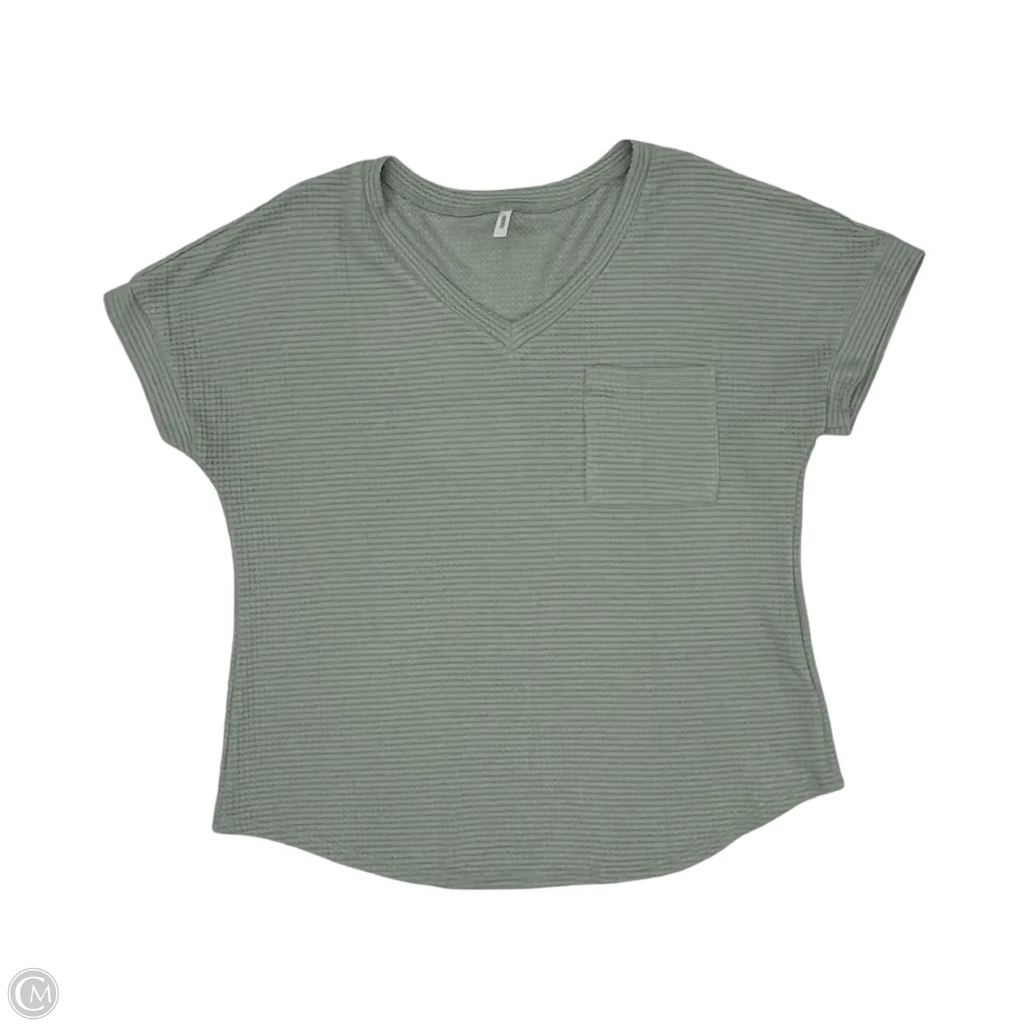 Top Short Sleeve By Dokotoo In Green, Size: Xl