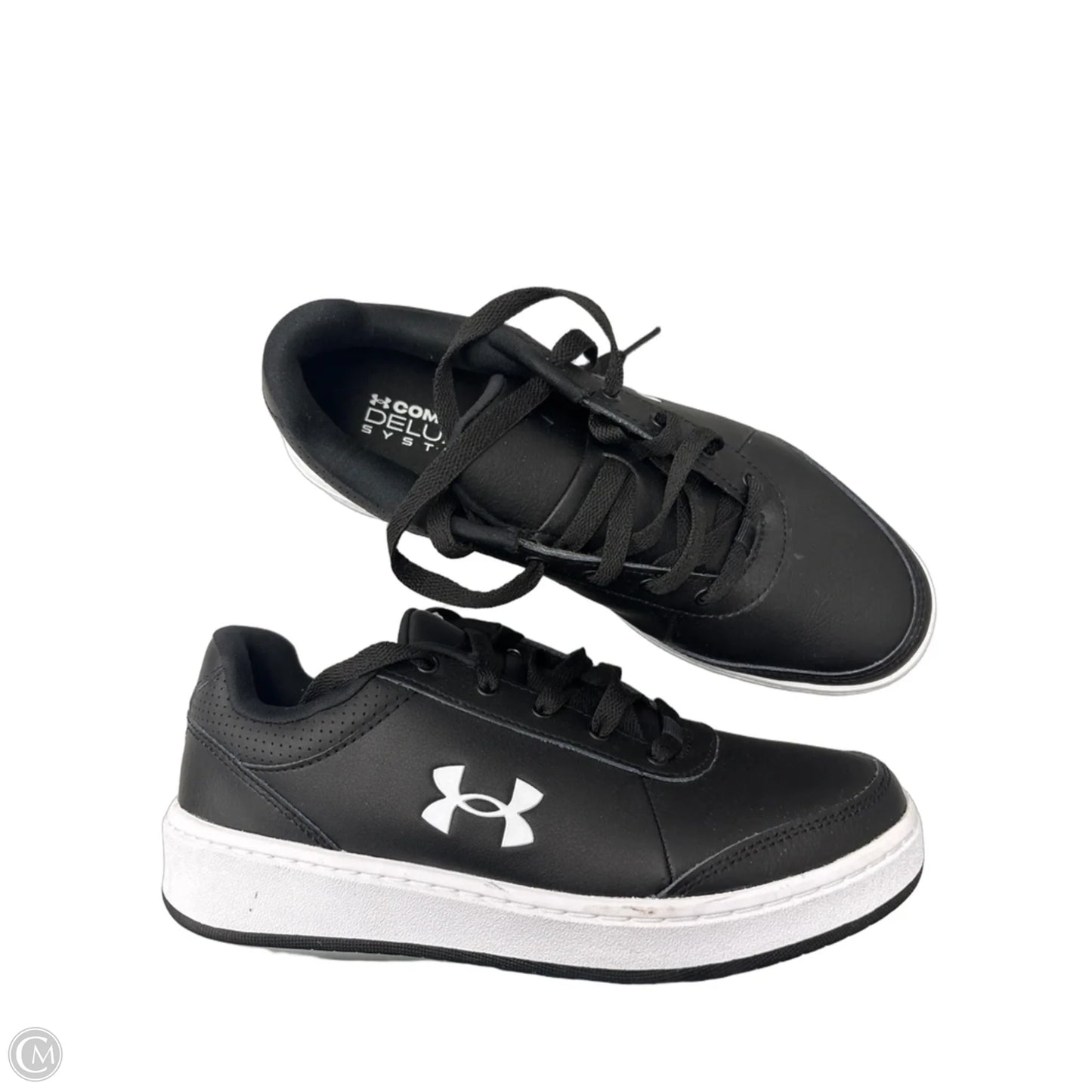 Shoes Sneakers By Under Armour In Black, Size: 6.5