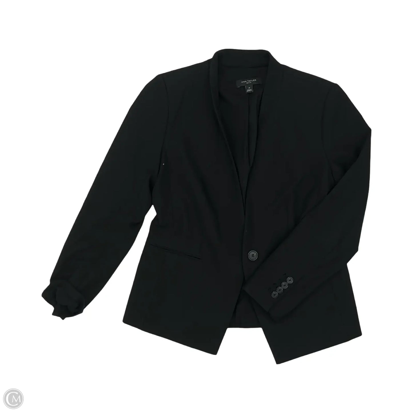 Blazer By Ann Taylor In Black, Size: 4p