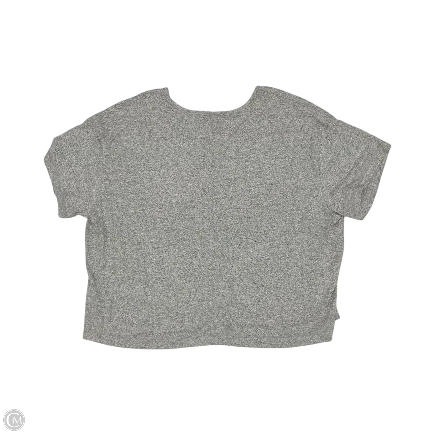 Top Short Sleeve By Old Navy In Grey, Size: 3x