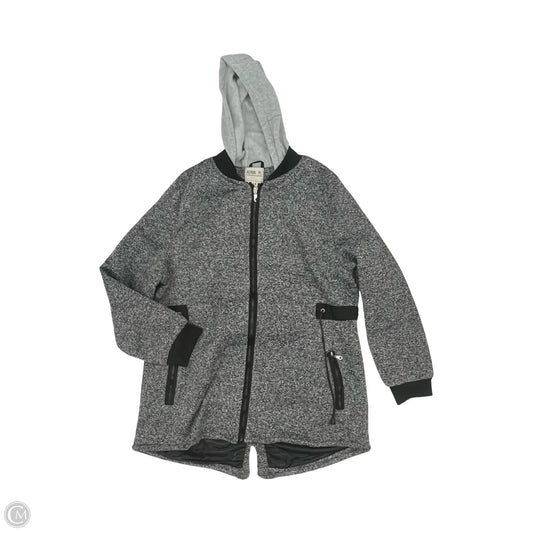 Jacket Other By Clothes Mentor In Black & Grey, Size: 1x