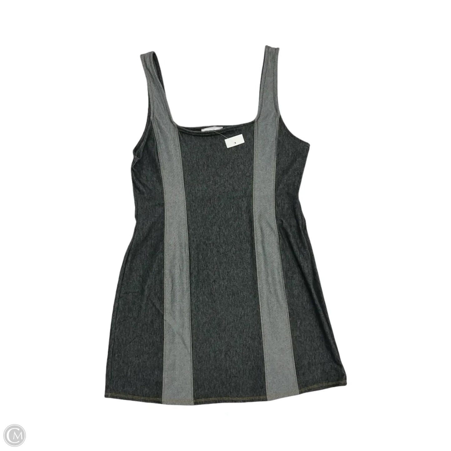 Dress Casual Short By Moa Moa In Grey, Size: Xl