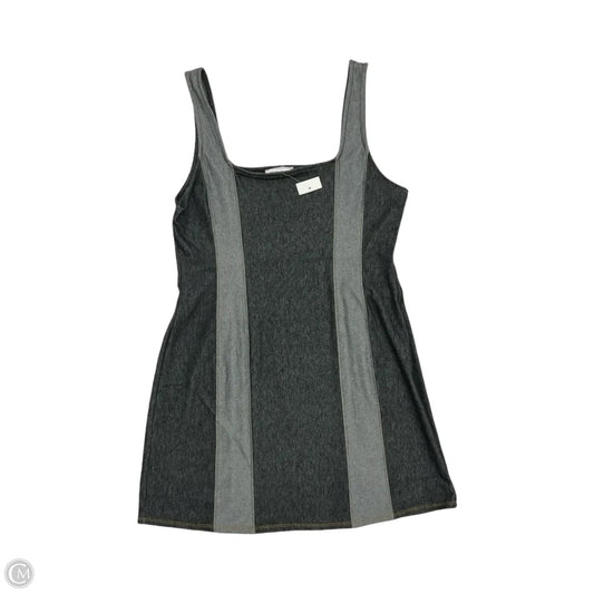 Dress Casual Short By Moa Moa In Grey, Size: Xl