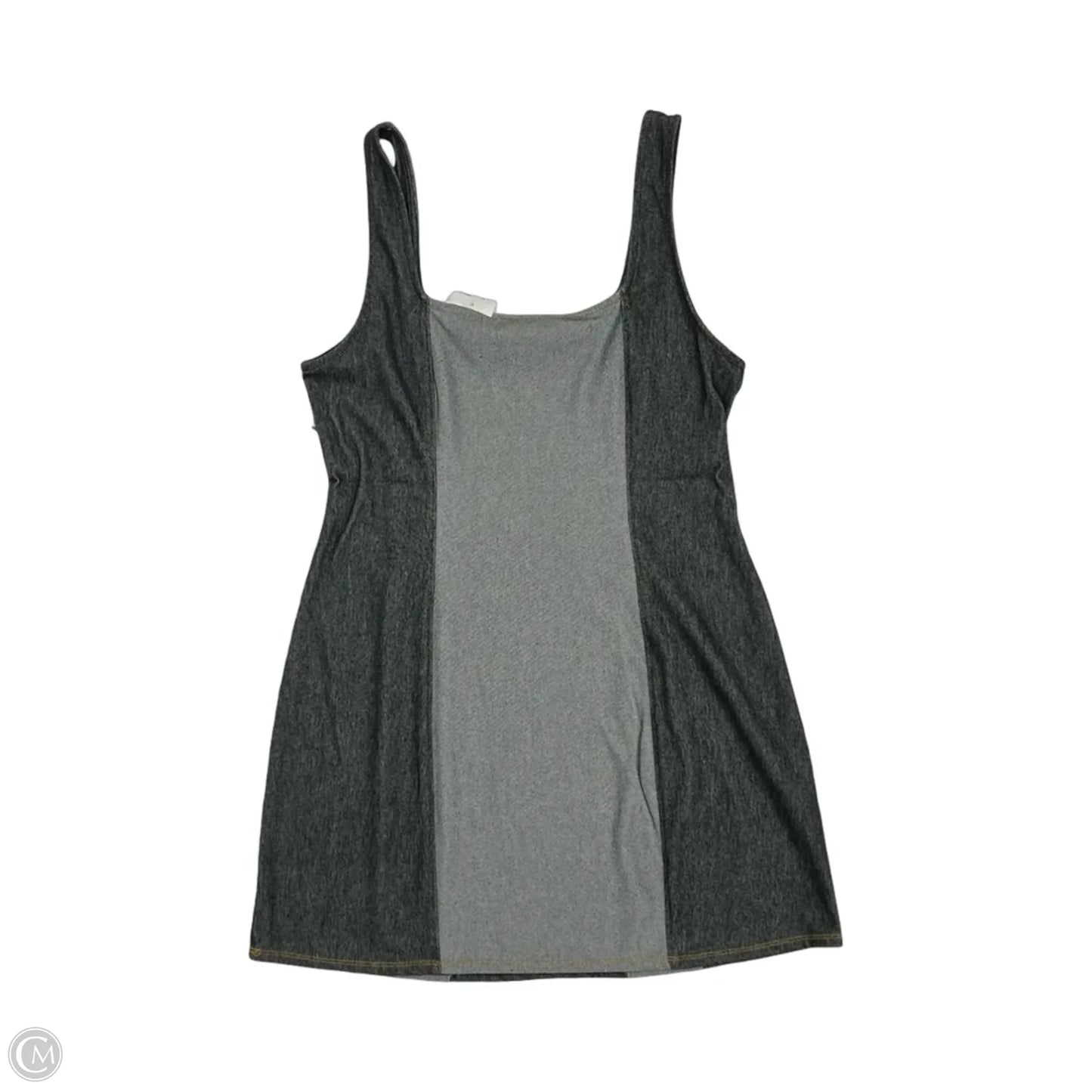 Dress Casual Short By Moa Moa In Grey, Size: Xl