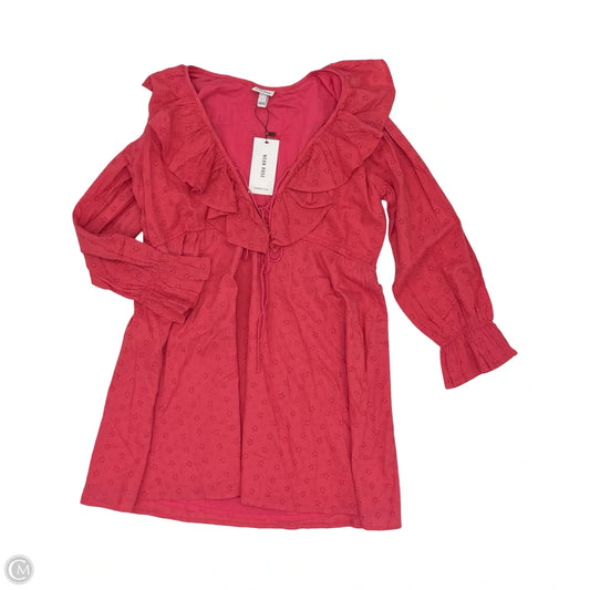 Dress Party Short By Clothes Mentor In Pink, Size: L
