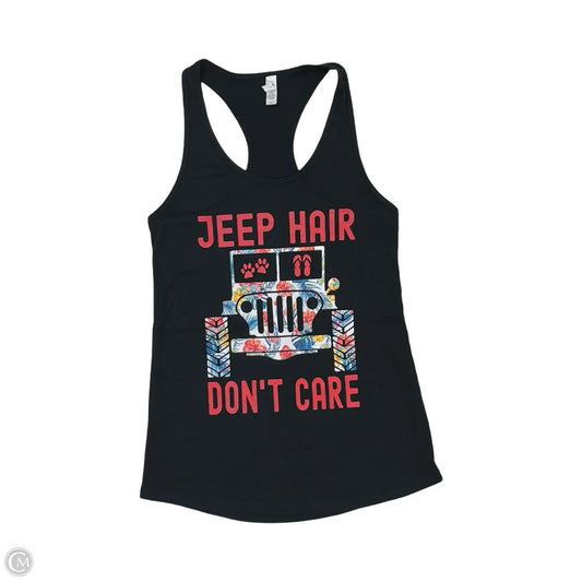 Tank Top By Clothes Mentor In Black, Size: M