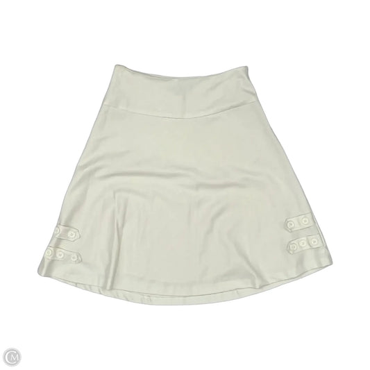 Skirt Maxi By Clothes Mentor In Cream, Size: 4