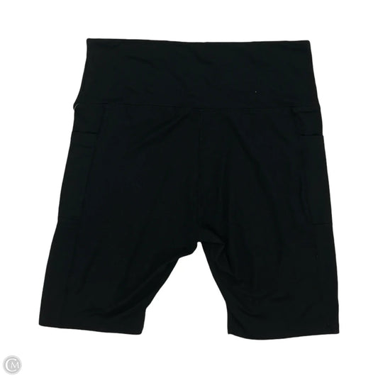 Athletic Shorts By Clothes Mentor In Black, Size: 2x