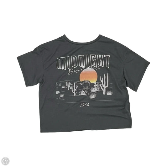 Top Short Sleeve By Altard State In Grey, Size: S