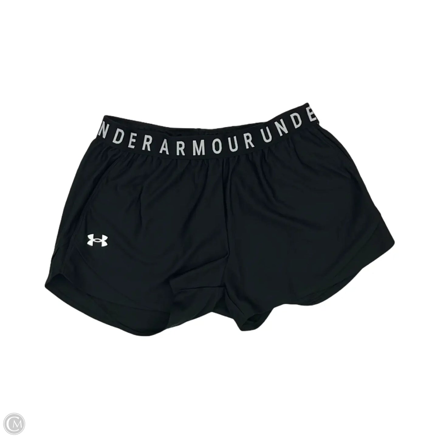 Athletic Shorts By Under Armour In Black, Size: M