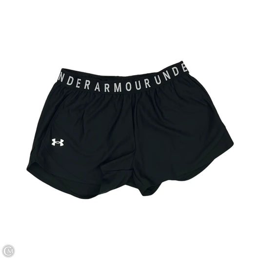 Athletic Shorts By Under Armour In Black, Size: M