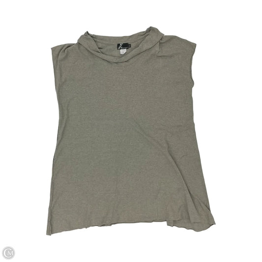 Tunic Sleeveless By Fenini In Grey, Size: L