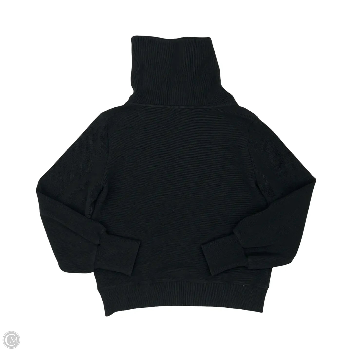 Sweatshirt Collar By Varley In Black, Size: M