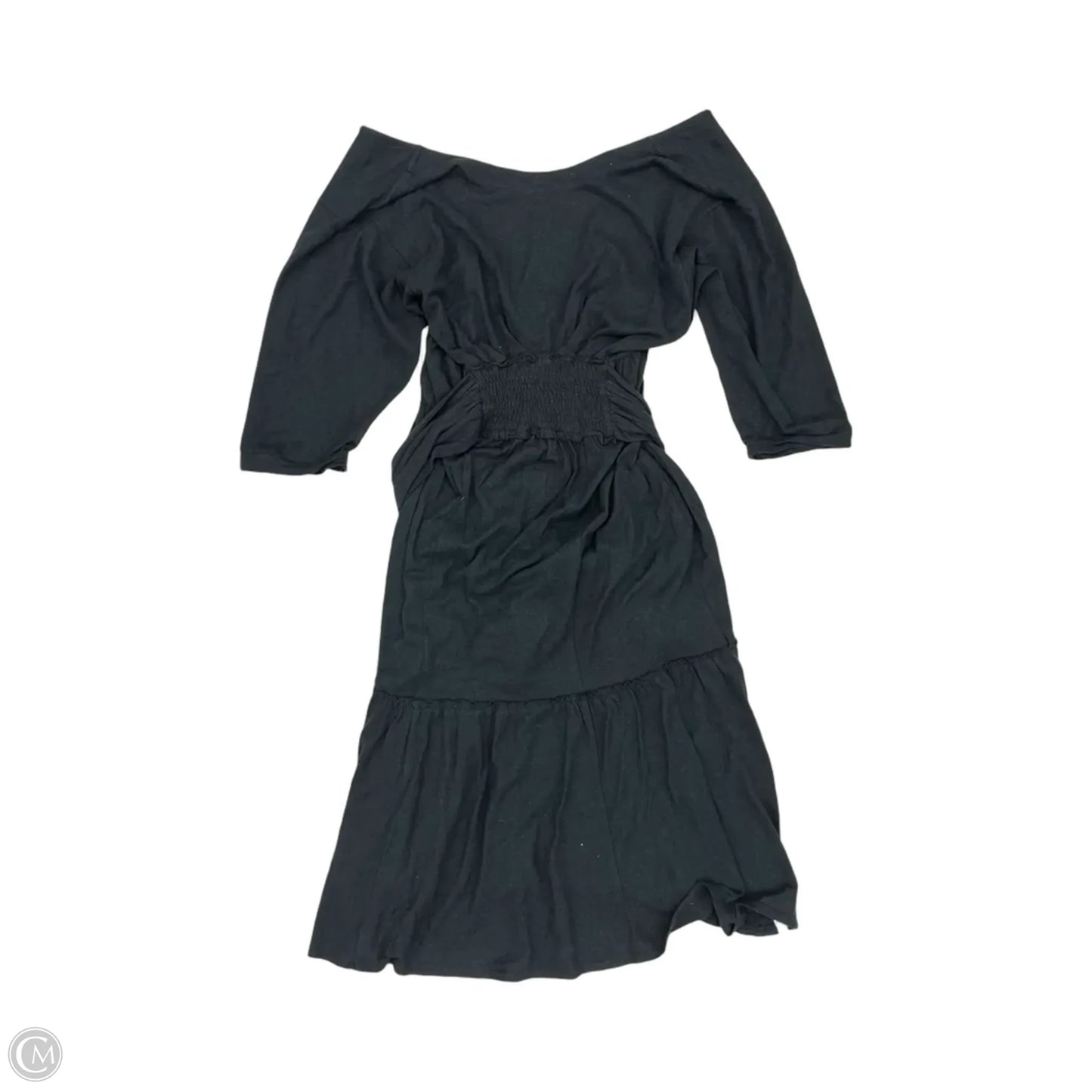 Dress Casual Maxi By Free People In Black, Size: Xs