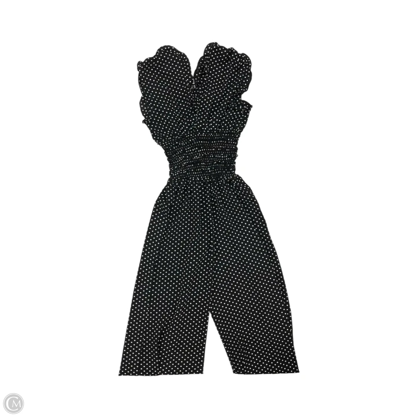 Jumpsuit By Max Studio In Black & White, Size: M