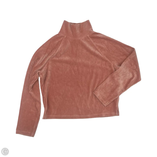 Top Long Sleeve By Haven In Pink, Size: M