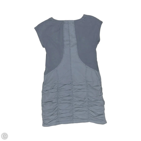 Dress Casual Short By Clothes Mentor In Blue, Size: L