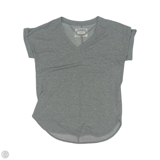 Top Short Sleeve By Cupio In Grey, Size: M