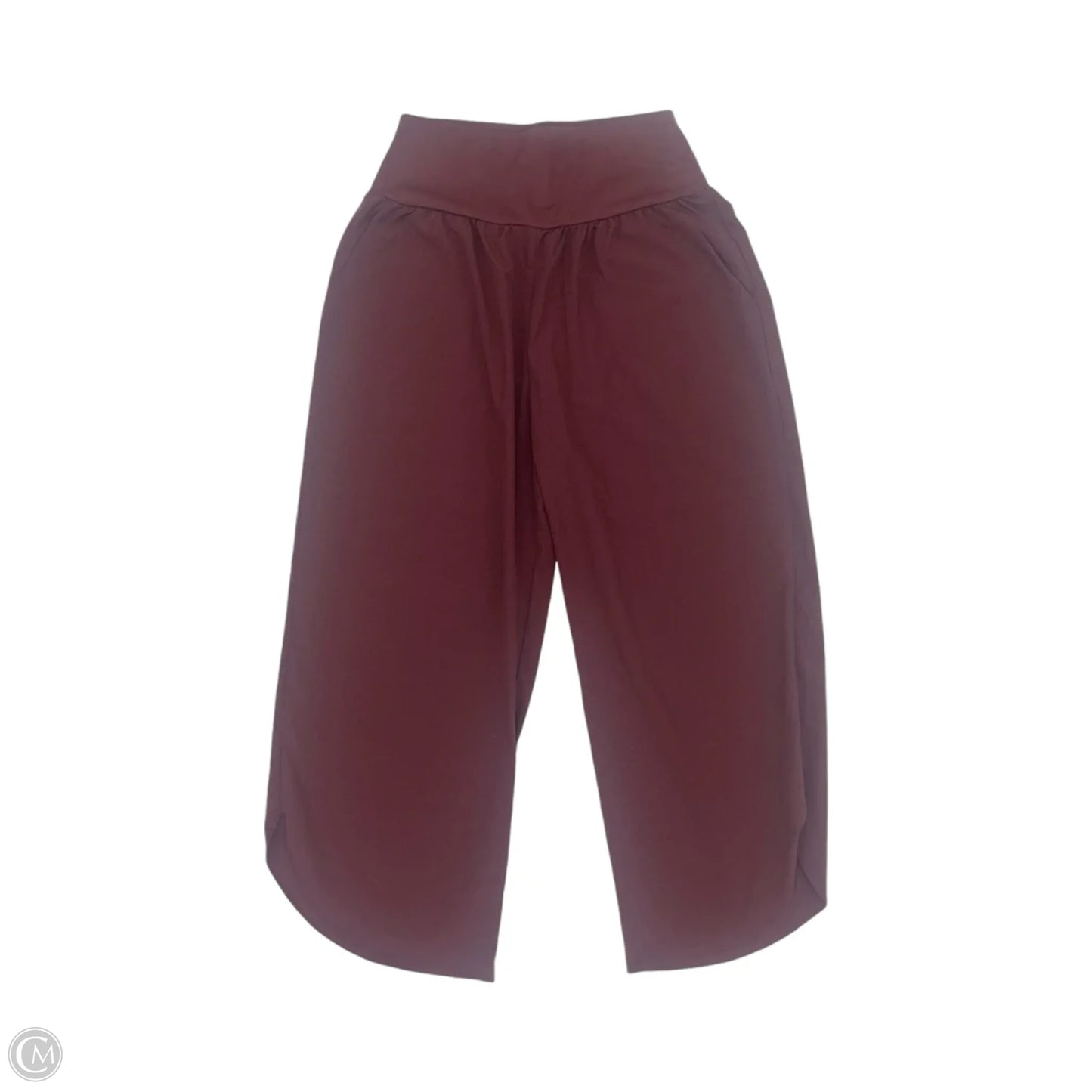 Athletic Pants By Halara In Maroon, Size: M