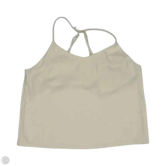 Blouse Sleeveless By Mod Ref In Cream, Size: L