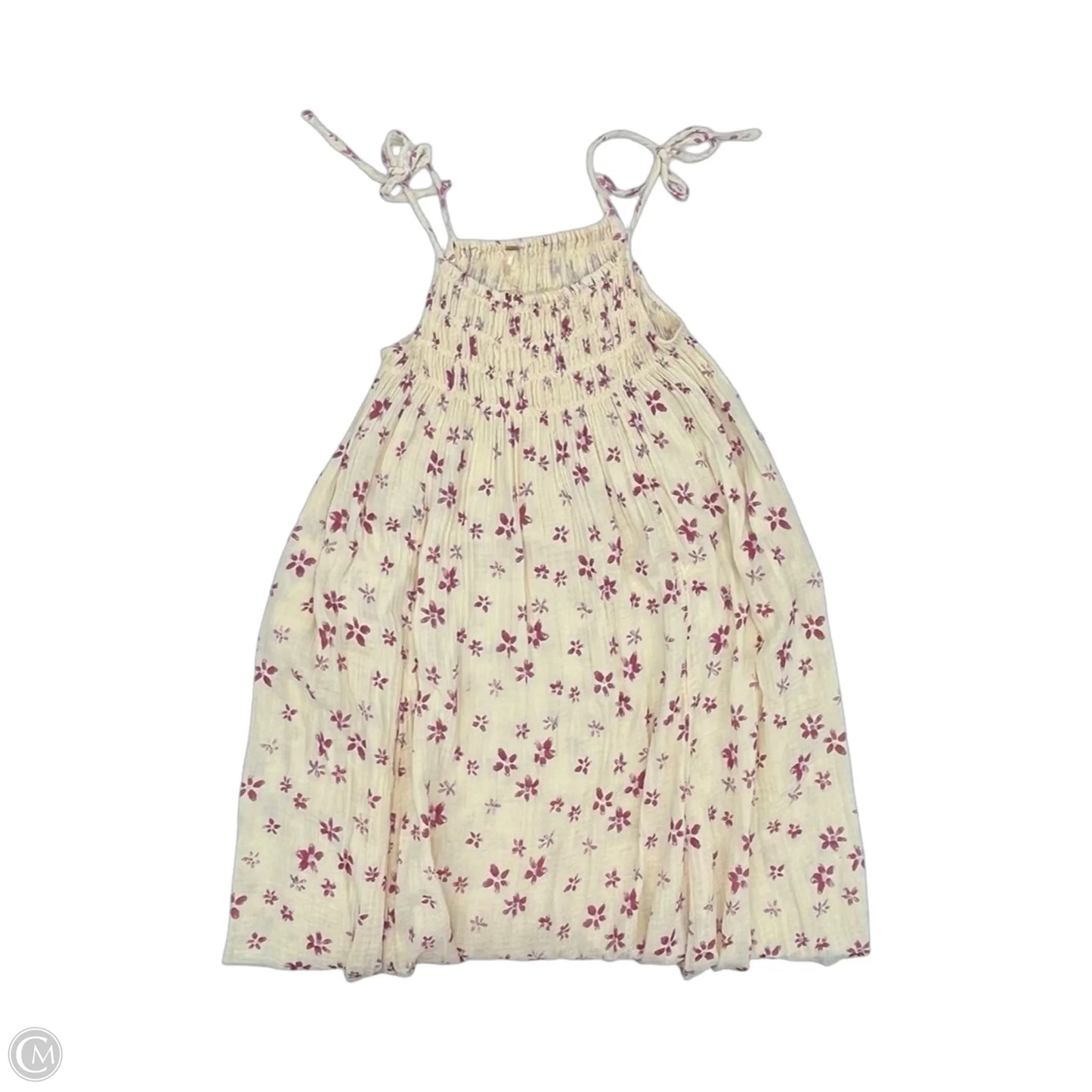 Dress Party Midi By Free People In Cream & Purple, Size: Xs