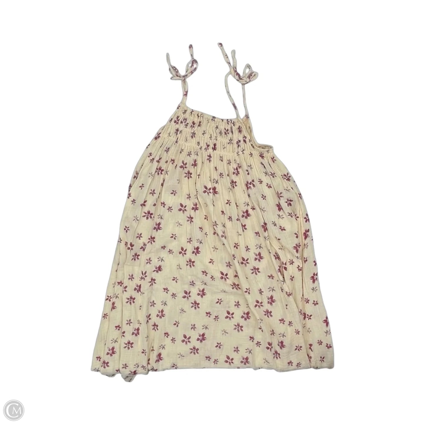 Dress Party Midi By Free People In Cream & Purple, Size: Xs