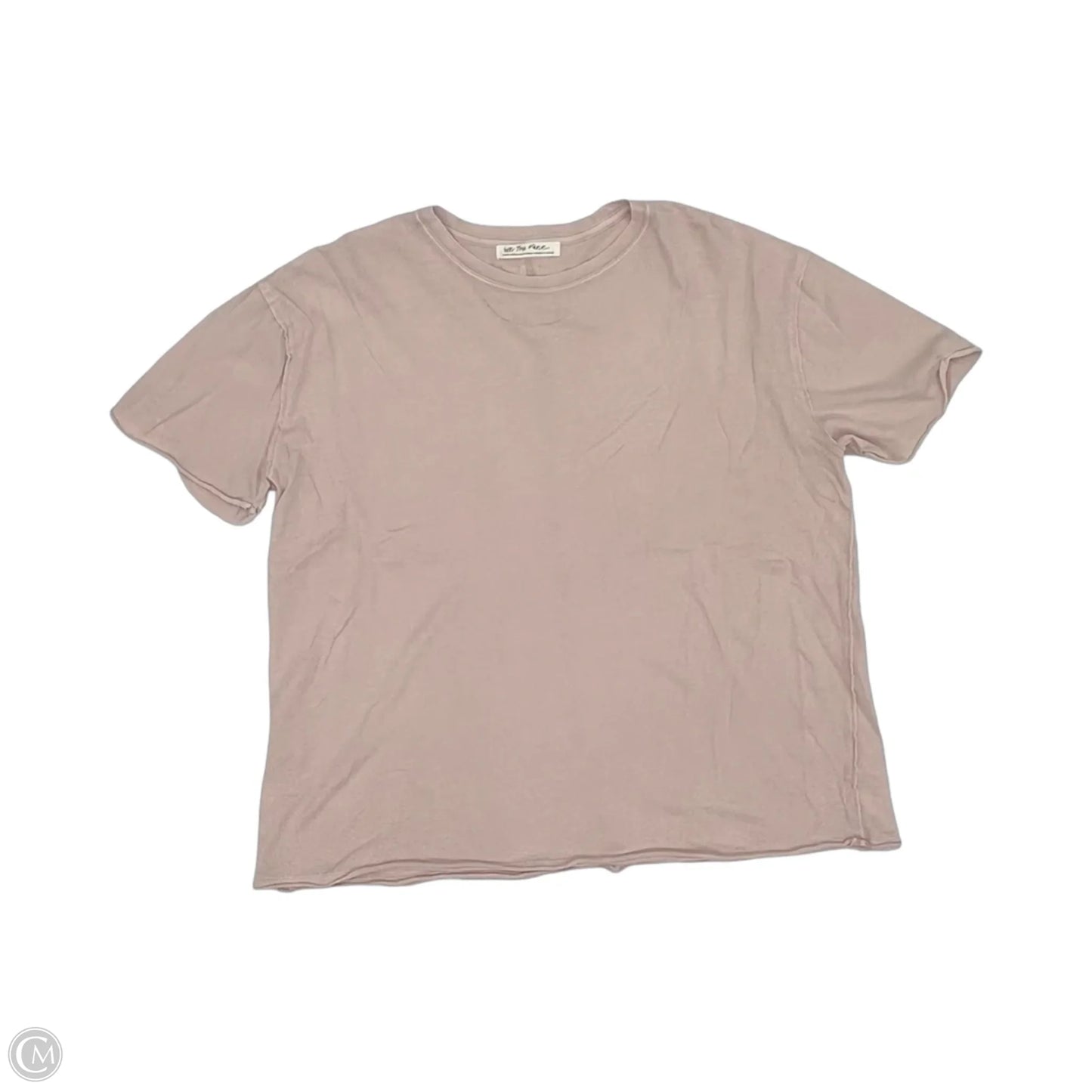 Top Short Sleeve By We The Free In Pink, Size: Xs
