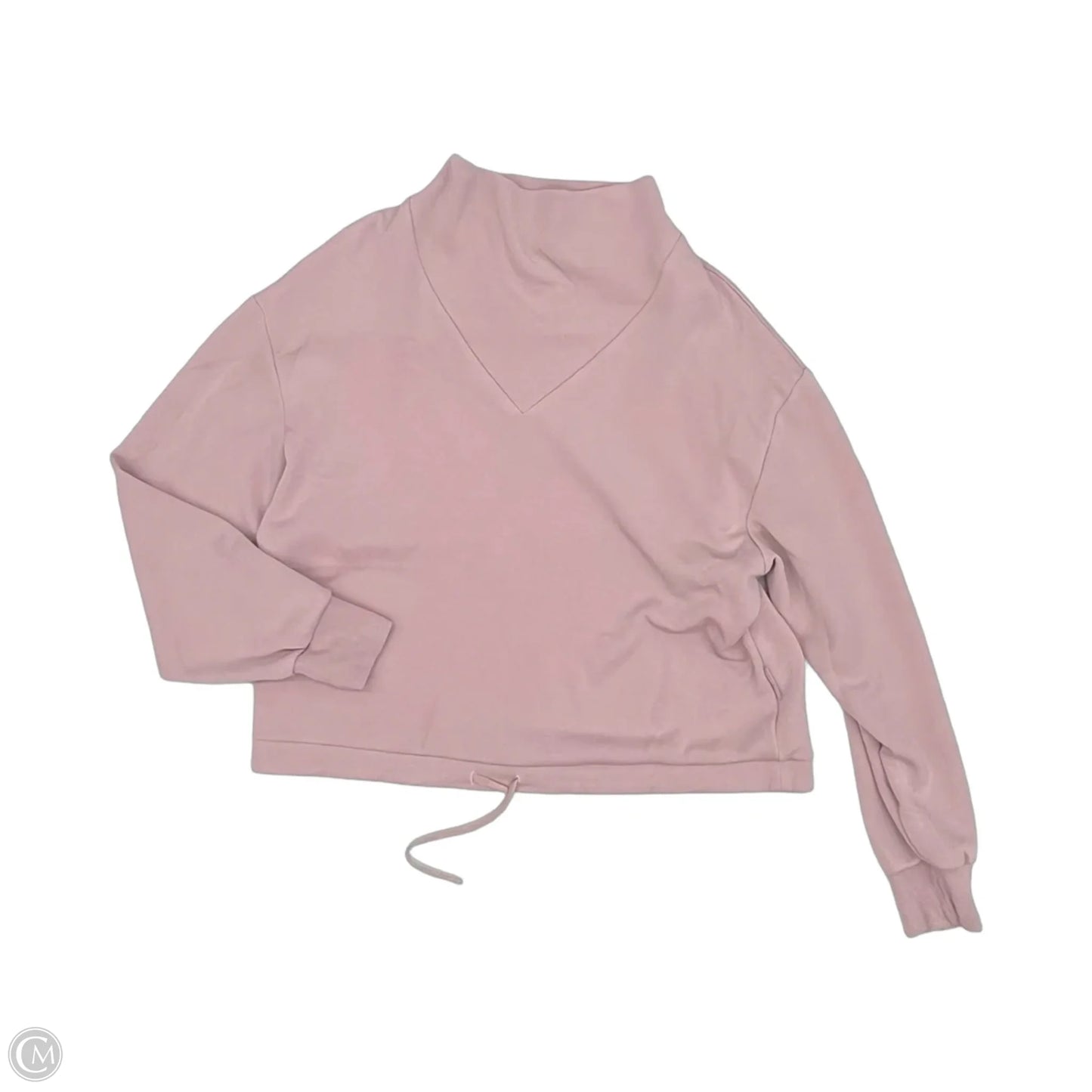 Sweatshirt Collar By Varley In Pink, Size: M